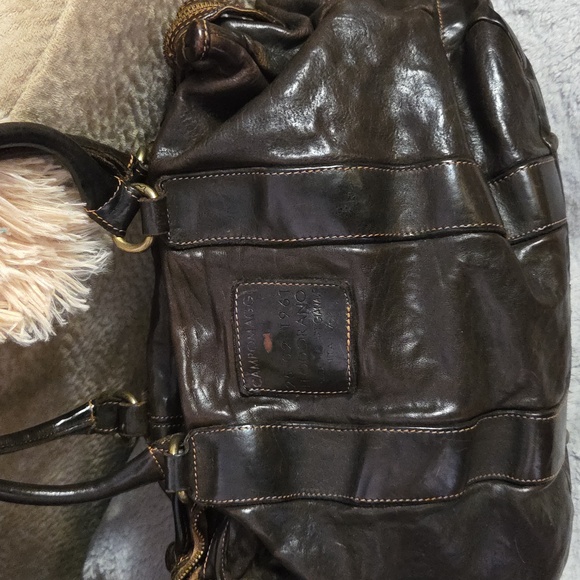 Campomaggi Leather Studded bag - Picture 3 of 11